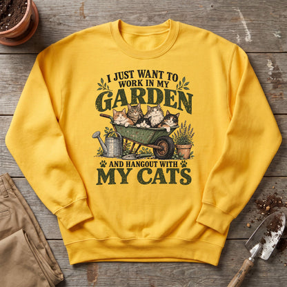 Garden Cat Life Sweatshirt