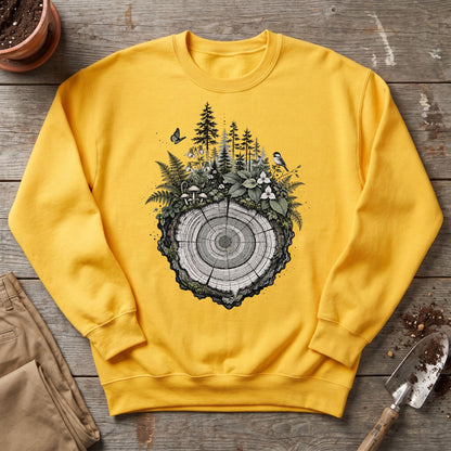 Forest Growth Rings Sweatshirt