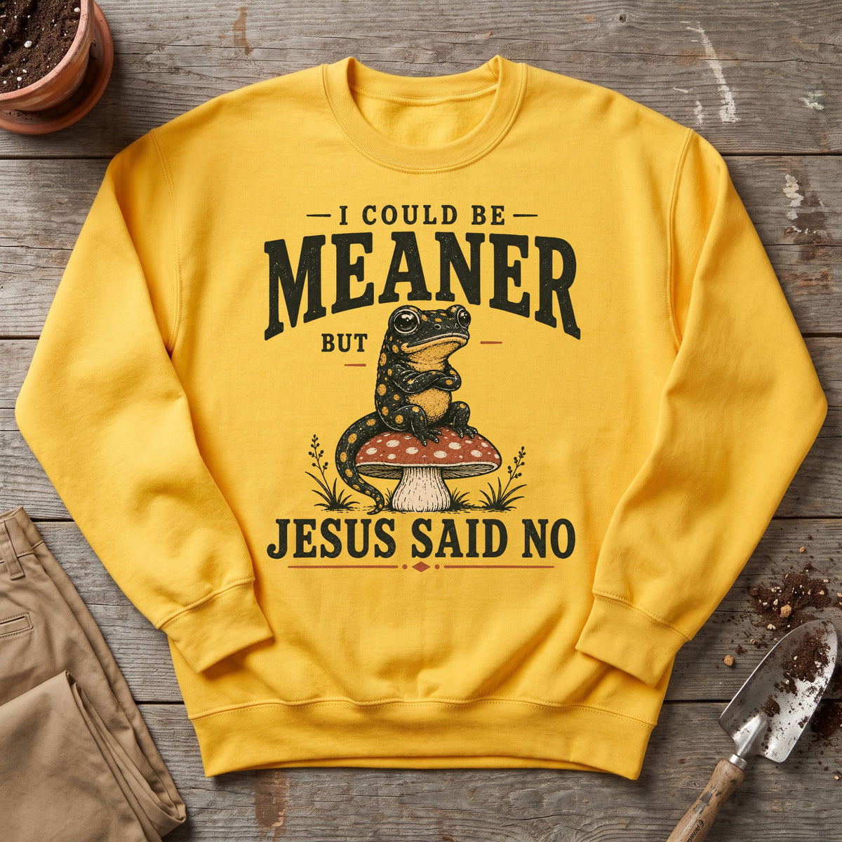 Jesus Said No Sweatshirt