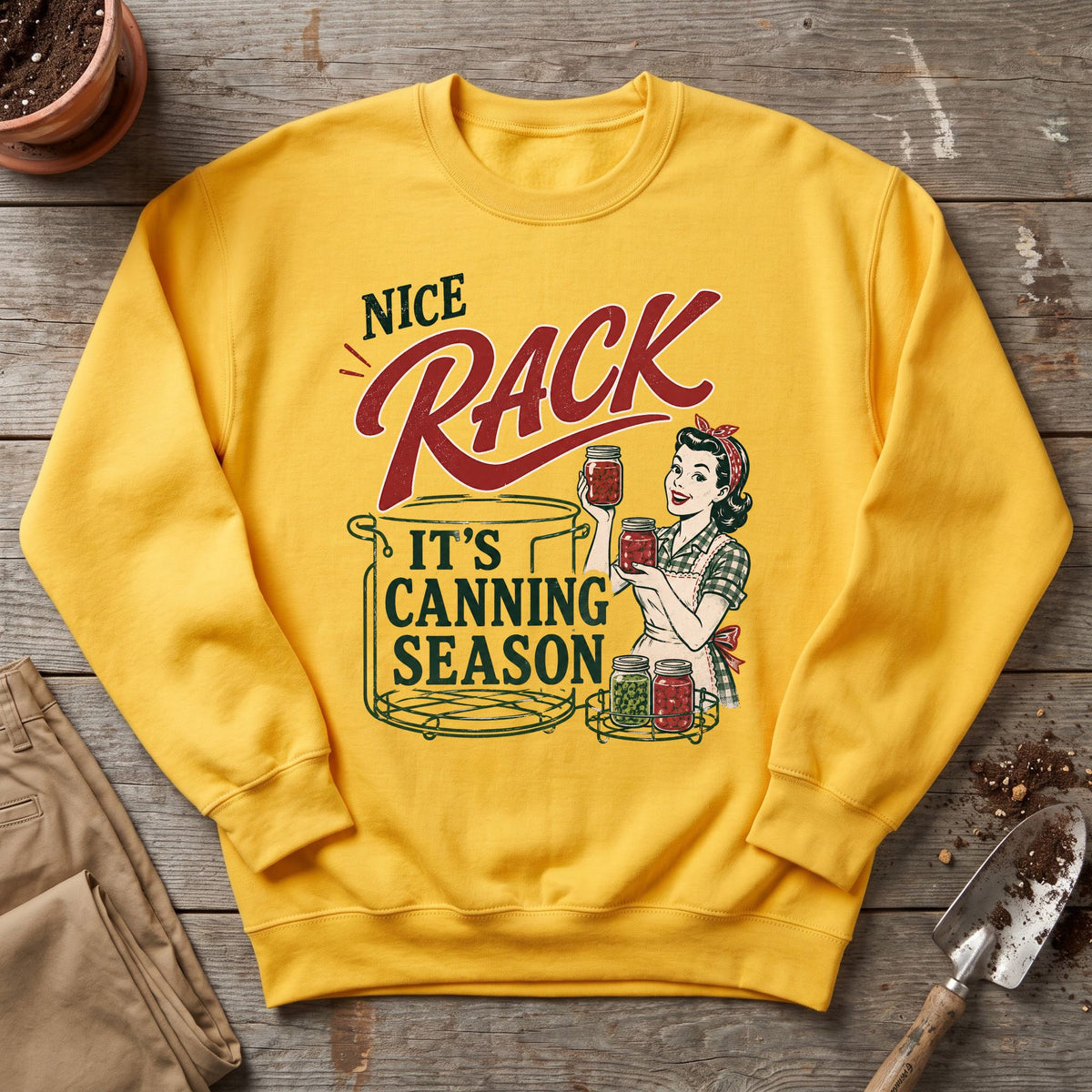 Canning Rack Sweatshirt
