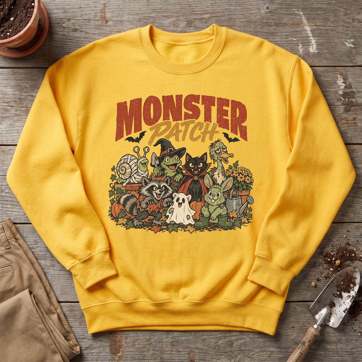 Monster Patch Sweatshirt