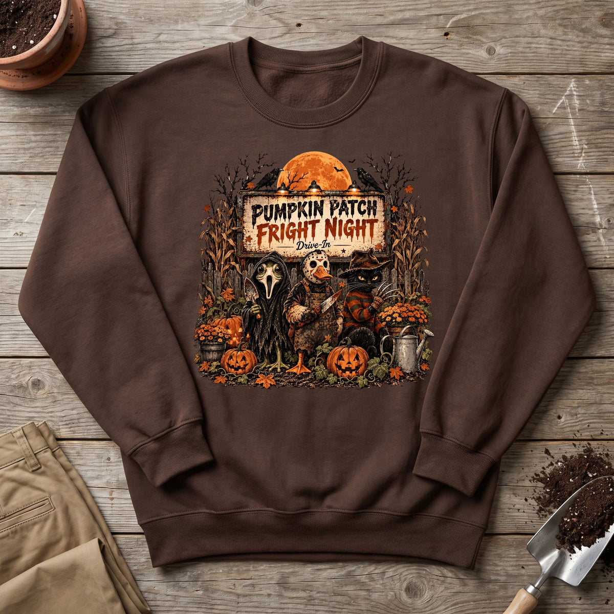 Pumpkin Fright Night Sweatshirt