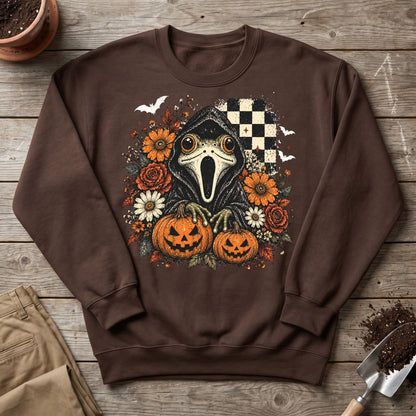Spooky Frog Patch Sweatshirt