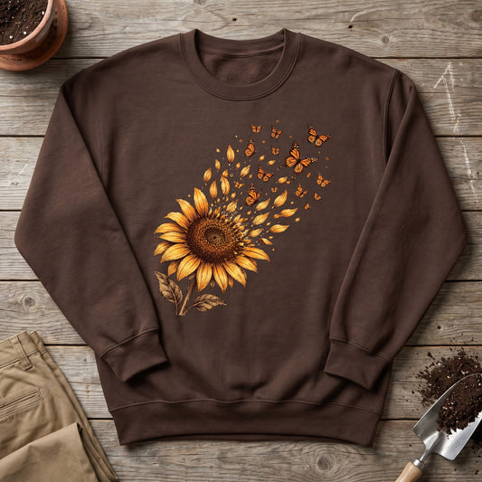 Monarch Sunflower Sweatshirt