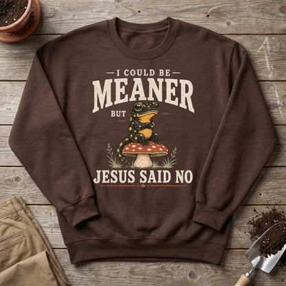 Jesus Said No Sweatshirt
