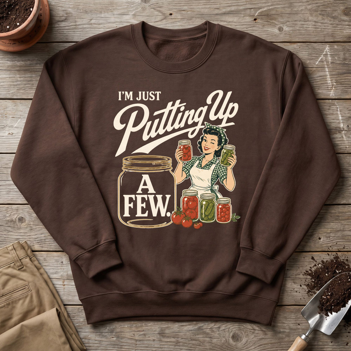 Home Canning Sweatshirt