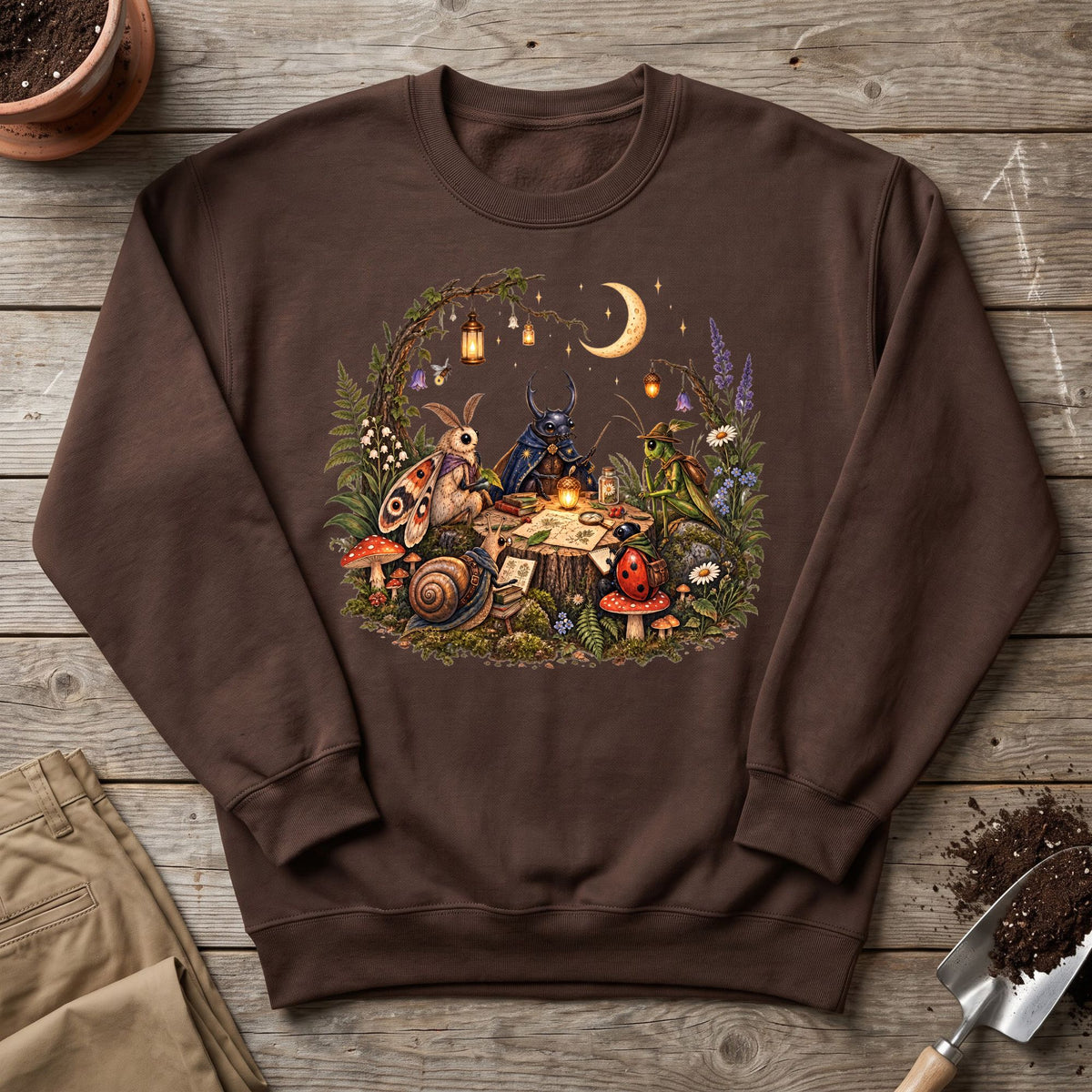 Moonlit Bug Council Sweatshirt