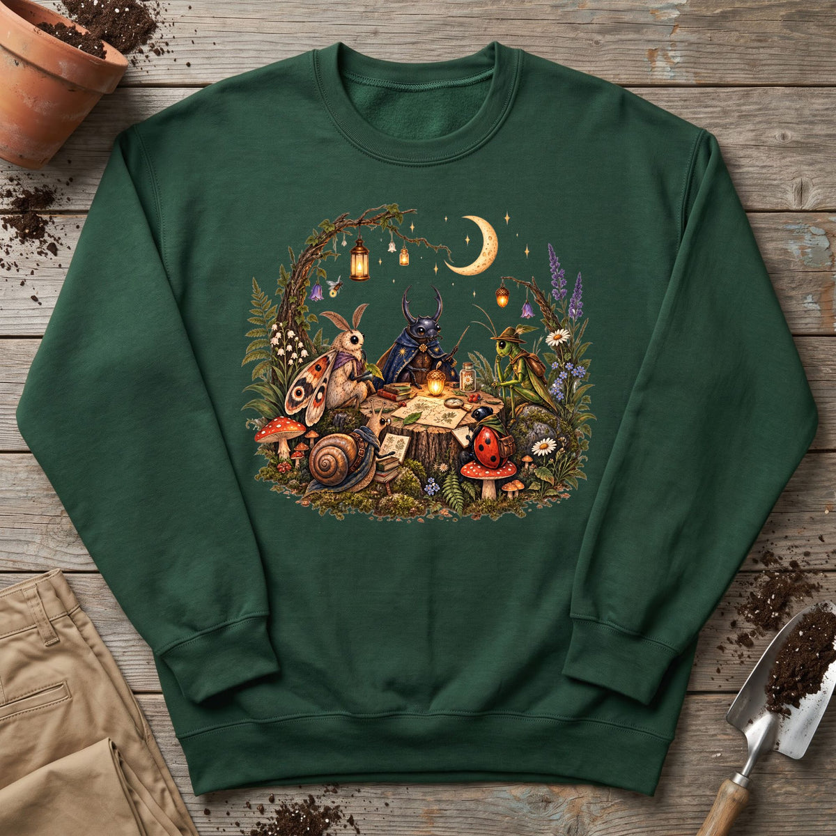 Moonlit Bug Council Sweatshirt