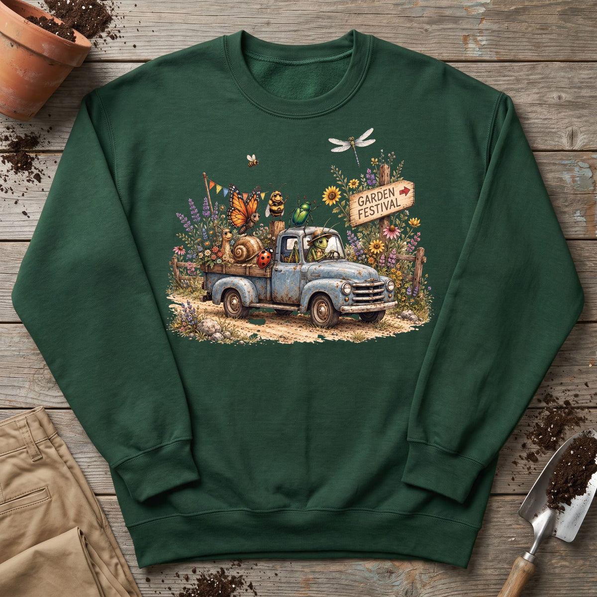 Garden Festival Sweatshirt