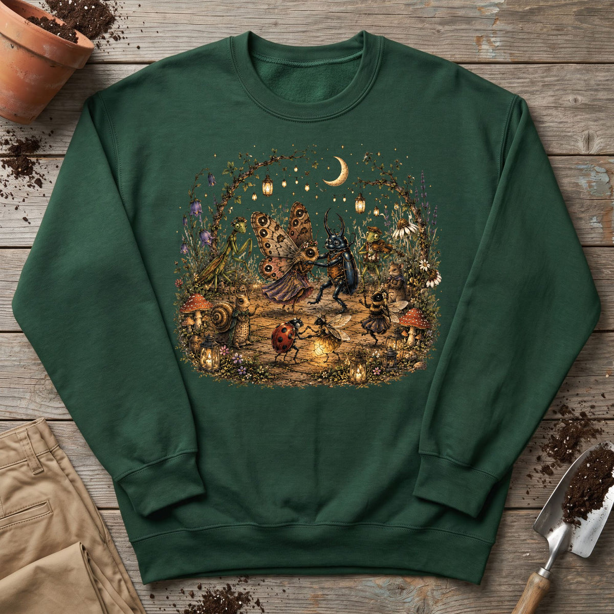 Moonlit Bug Ball Sweatshirt