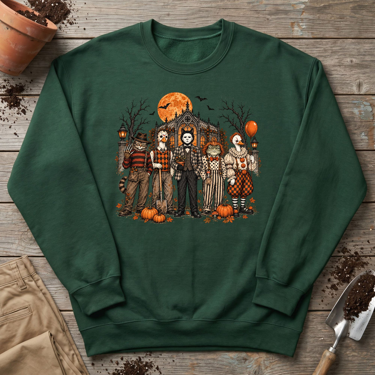 Spooky Garden Lineup Sweatshirt