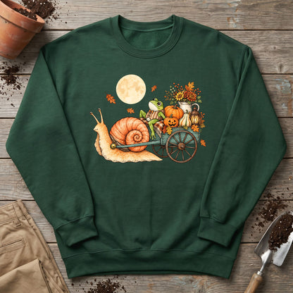 Moonlit Pumpkin Wagon Sweatshirt
