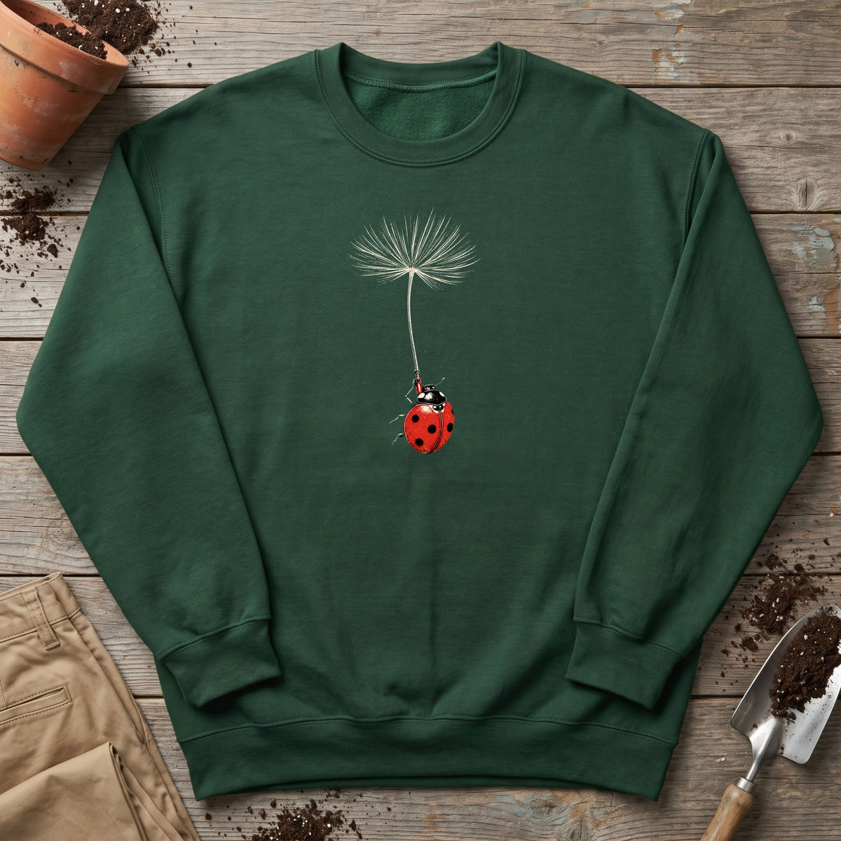 Drifting Ladybug Sweatshirt