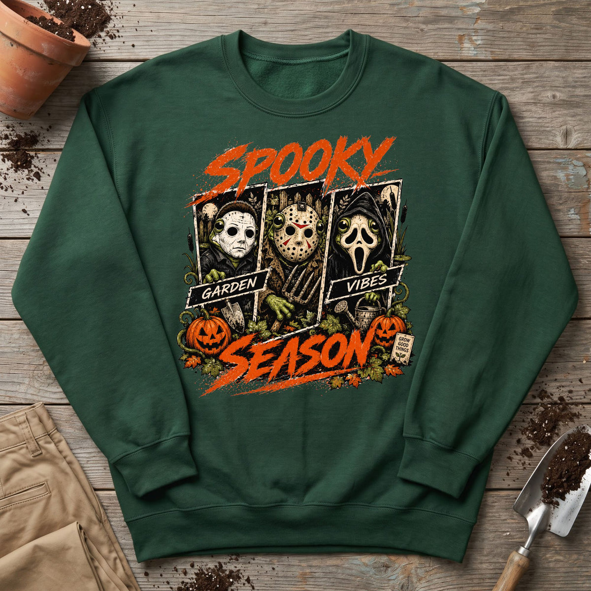 Spooky Garden Vibes Sweatshirt