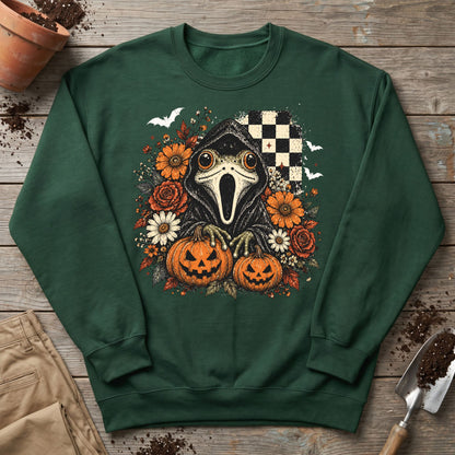 Spooky Frog Patch Sweatshirt