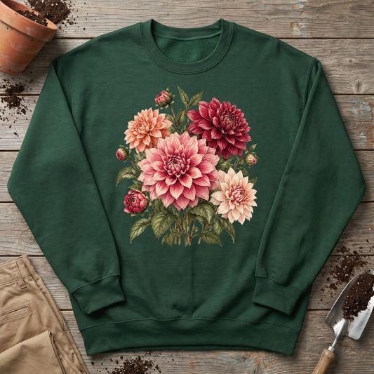 Dahlia Bouquet Sweatshirt