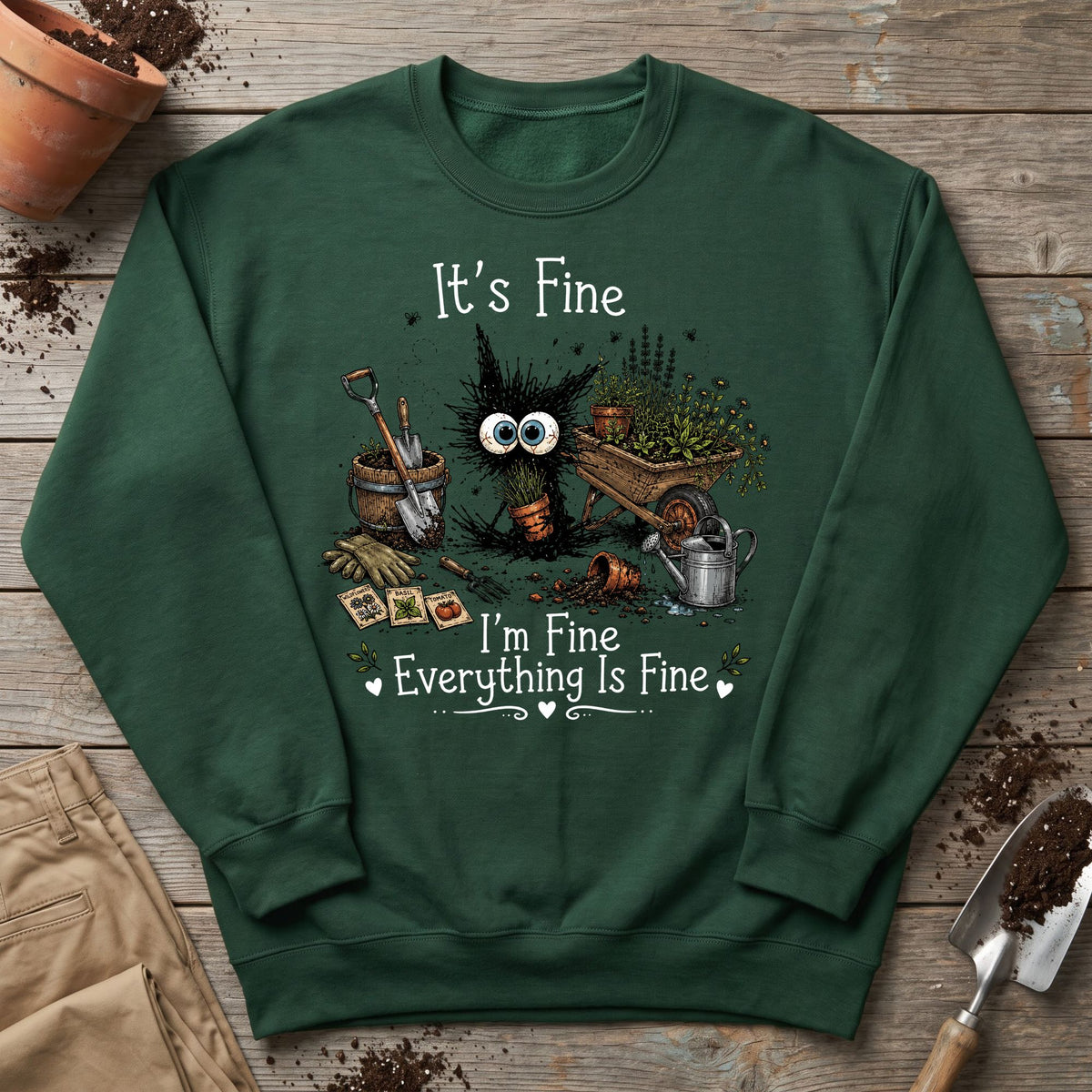 Garden Meltdown Sweatshirt