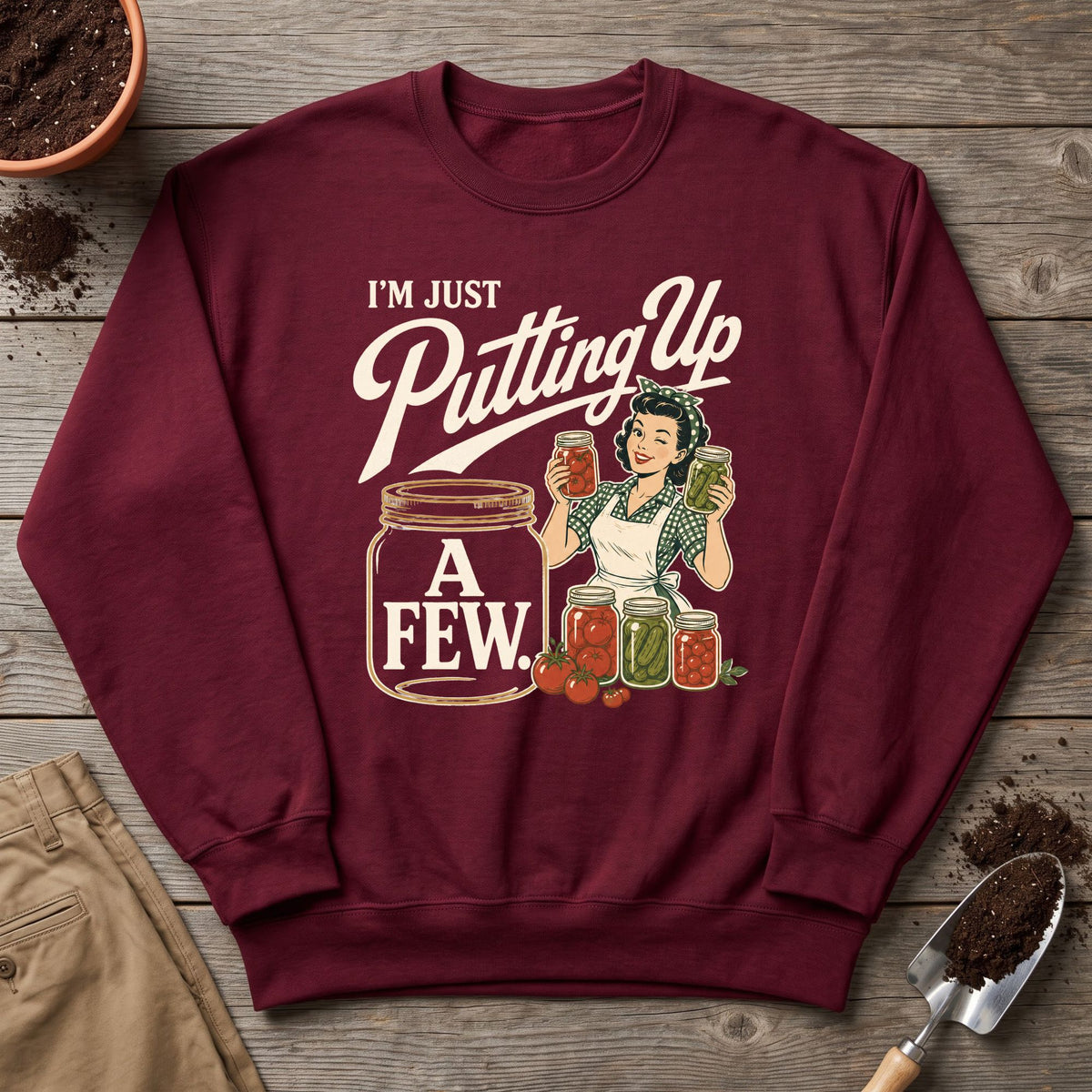 Home Canning Sweatshirt