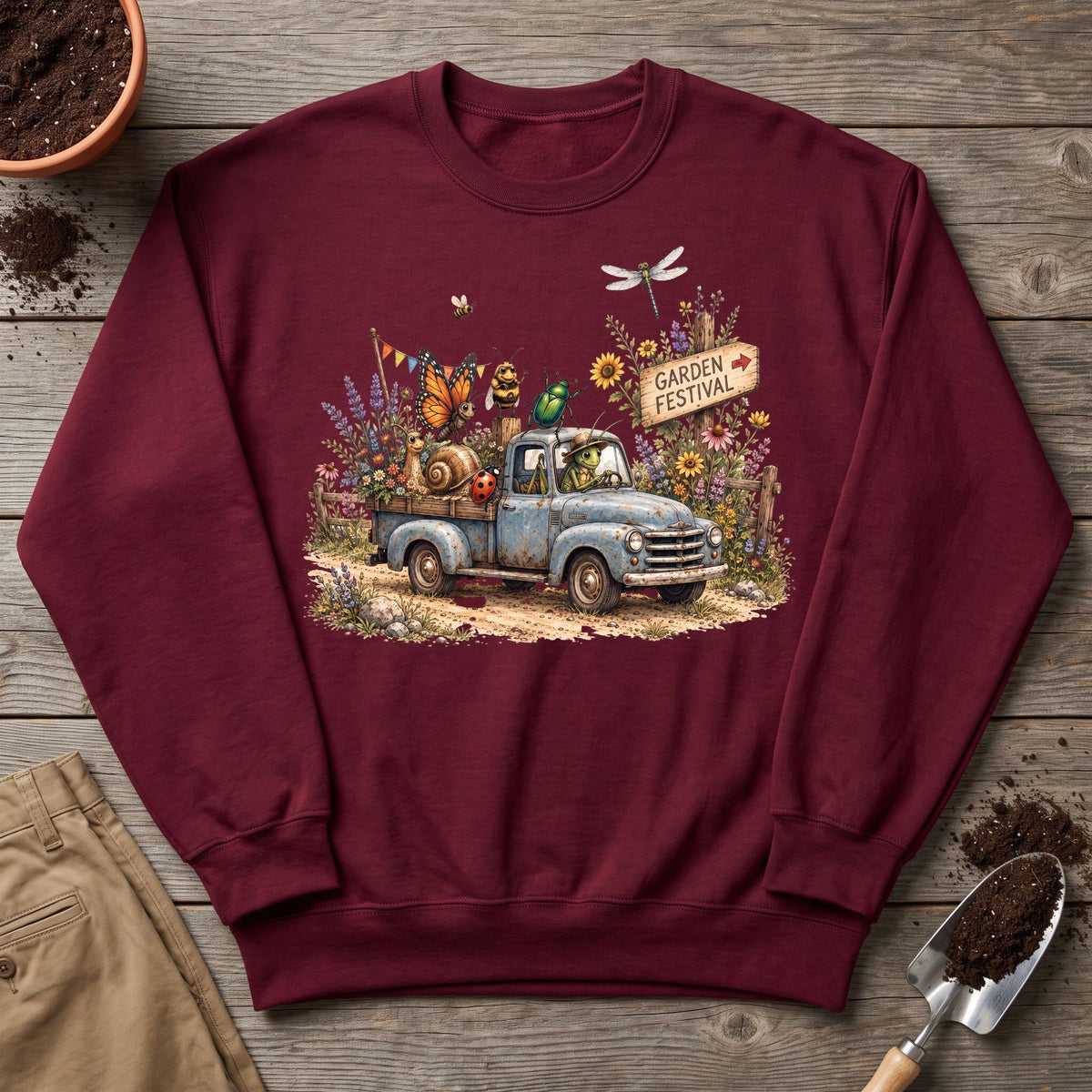 Garden Festival Sweatshirt