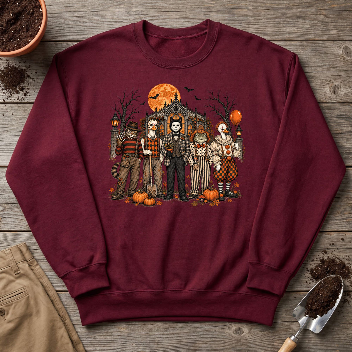 Spooky Garden Lineup Sweatshirt