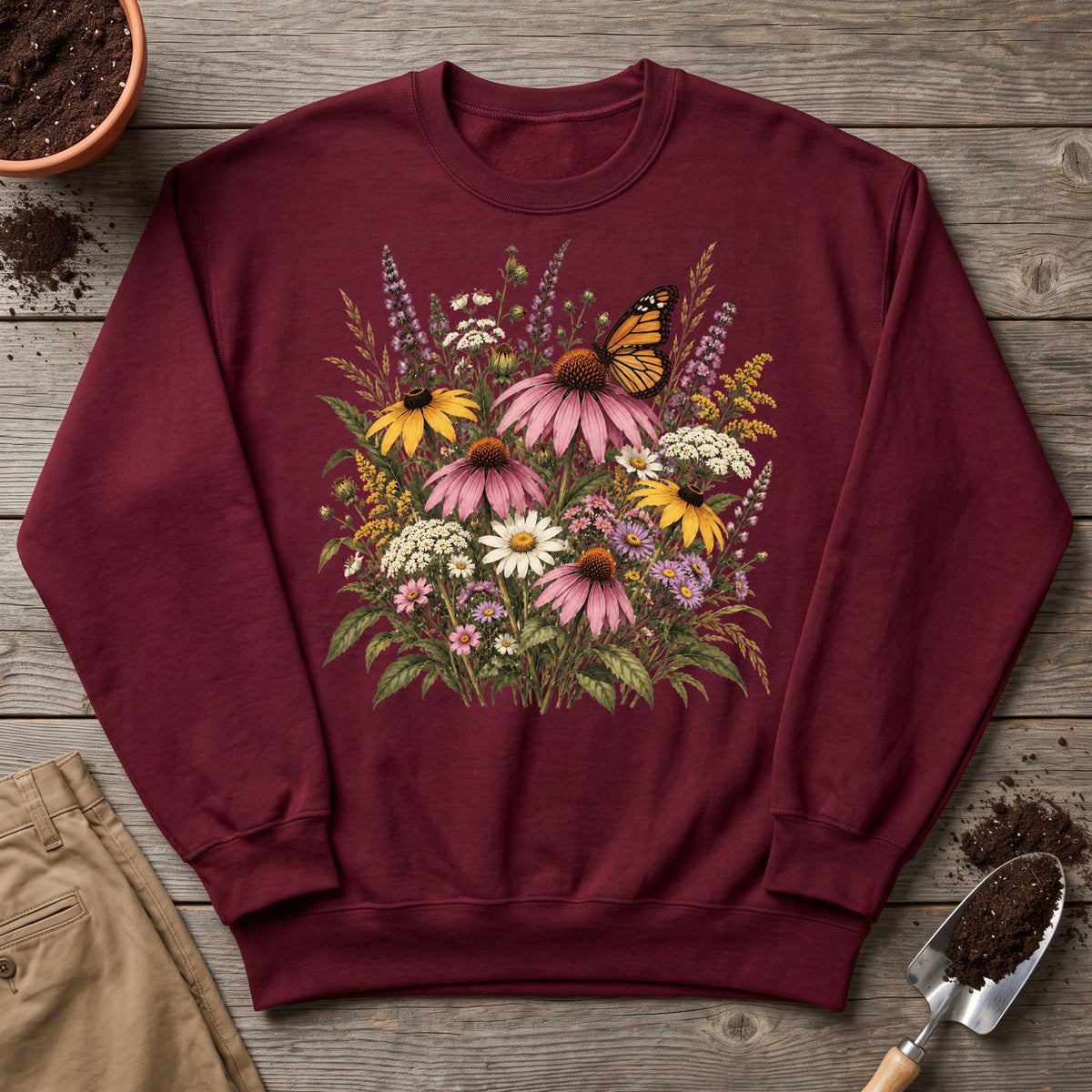 Monarch Meadow Sweatshirt