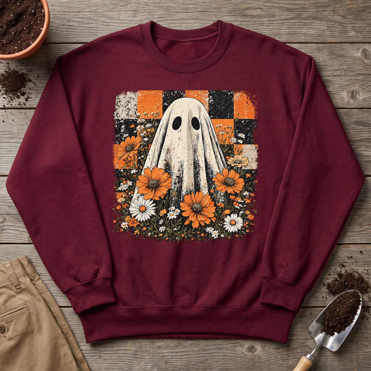 Haunted Flower Garden Sweatshirt