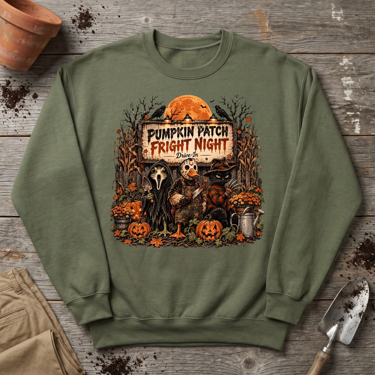 Pumpkin Fright Night Sweatshirt