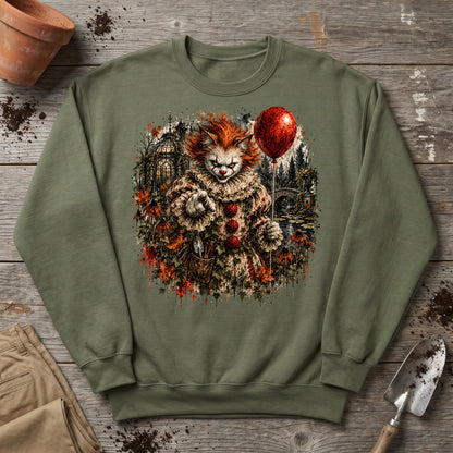 Nightmare Garden Cat Sweatshirt