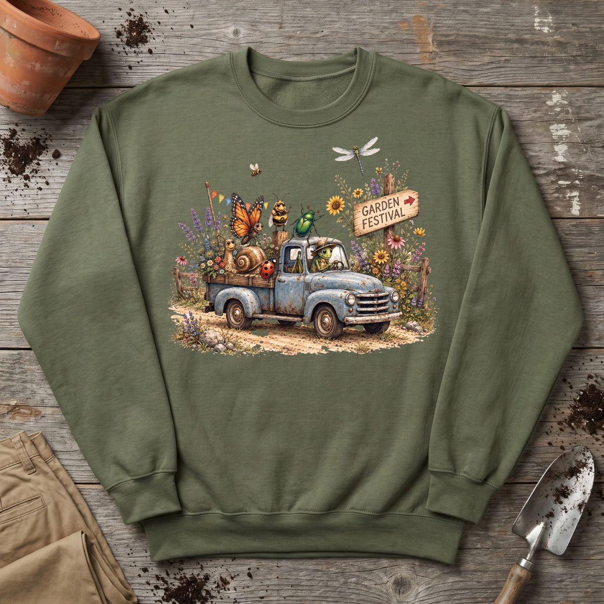 Garden Festival Sweatshirt
