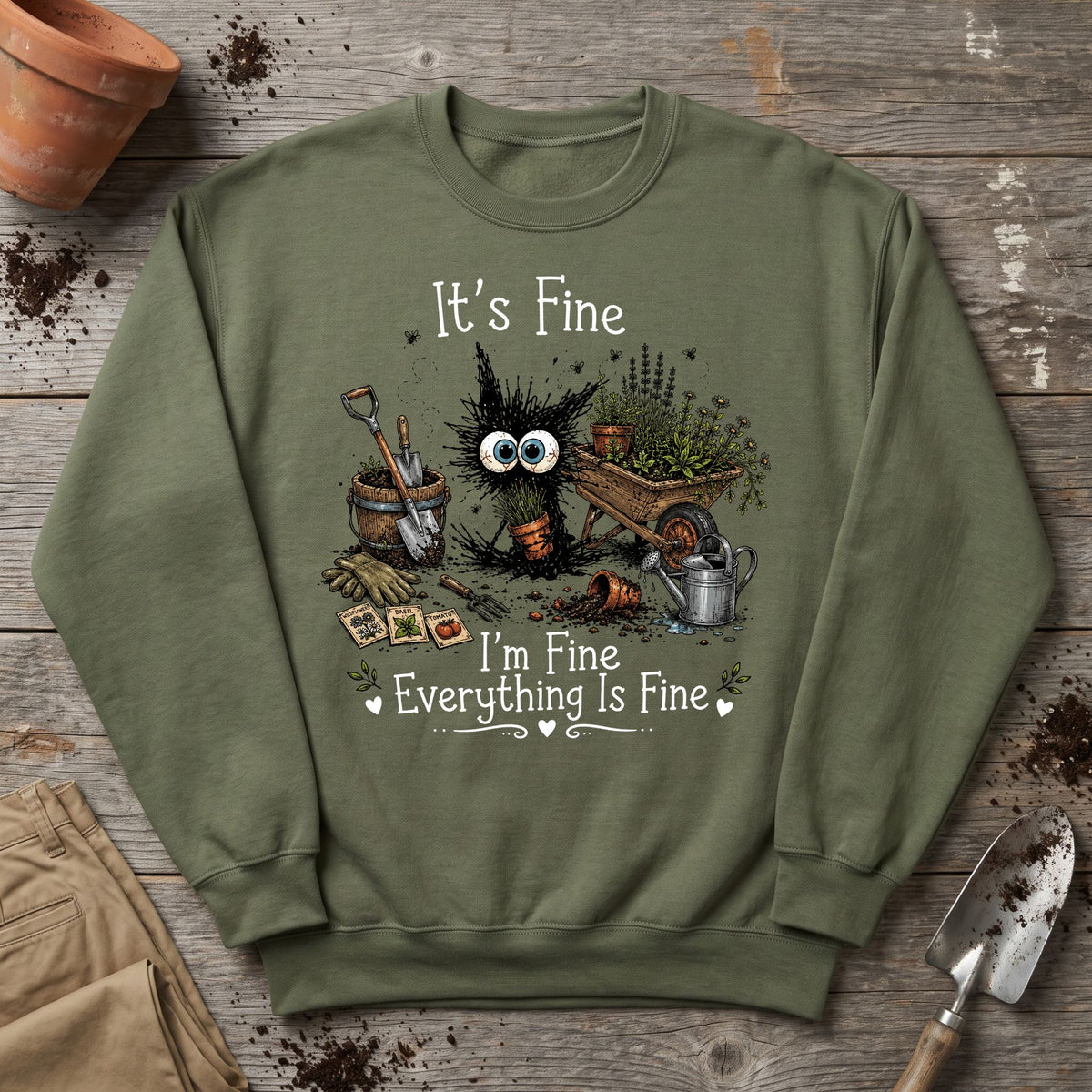 Garden Meltdown Sweatshirt