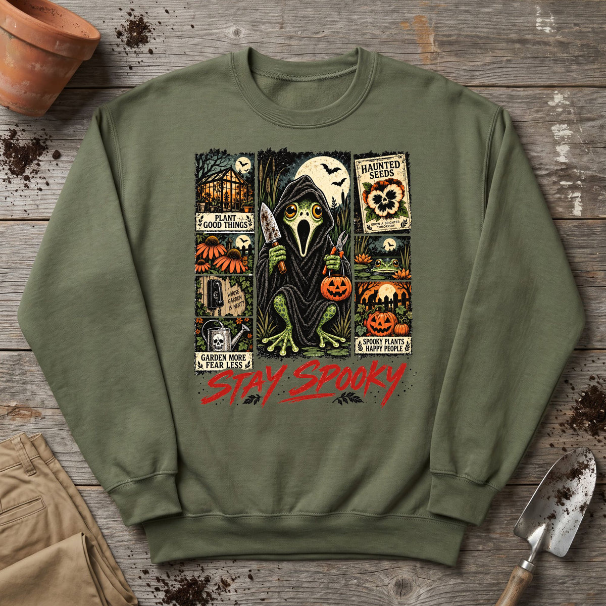 Stay Spooky Gardener Sweatshirt