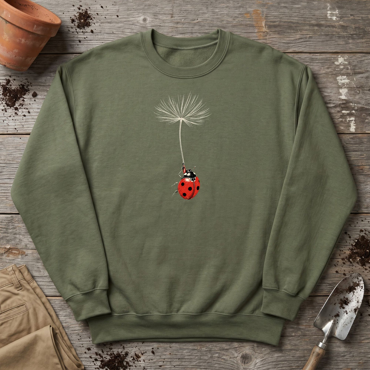 Drifting Ladybug Sweatshirt