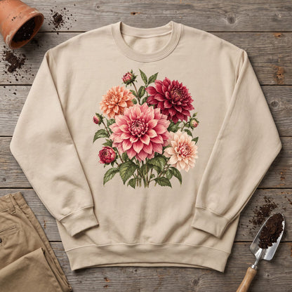 Dahlia Bouquet Sweatshirt