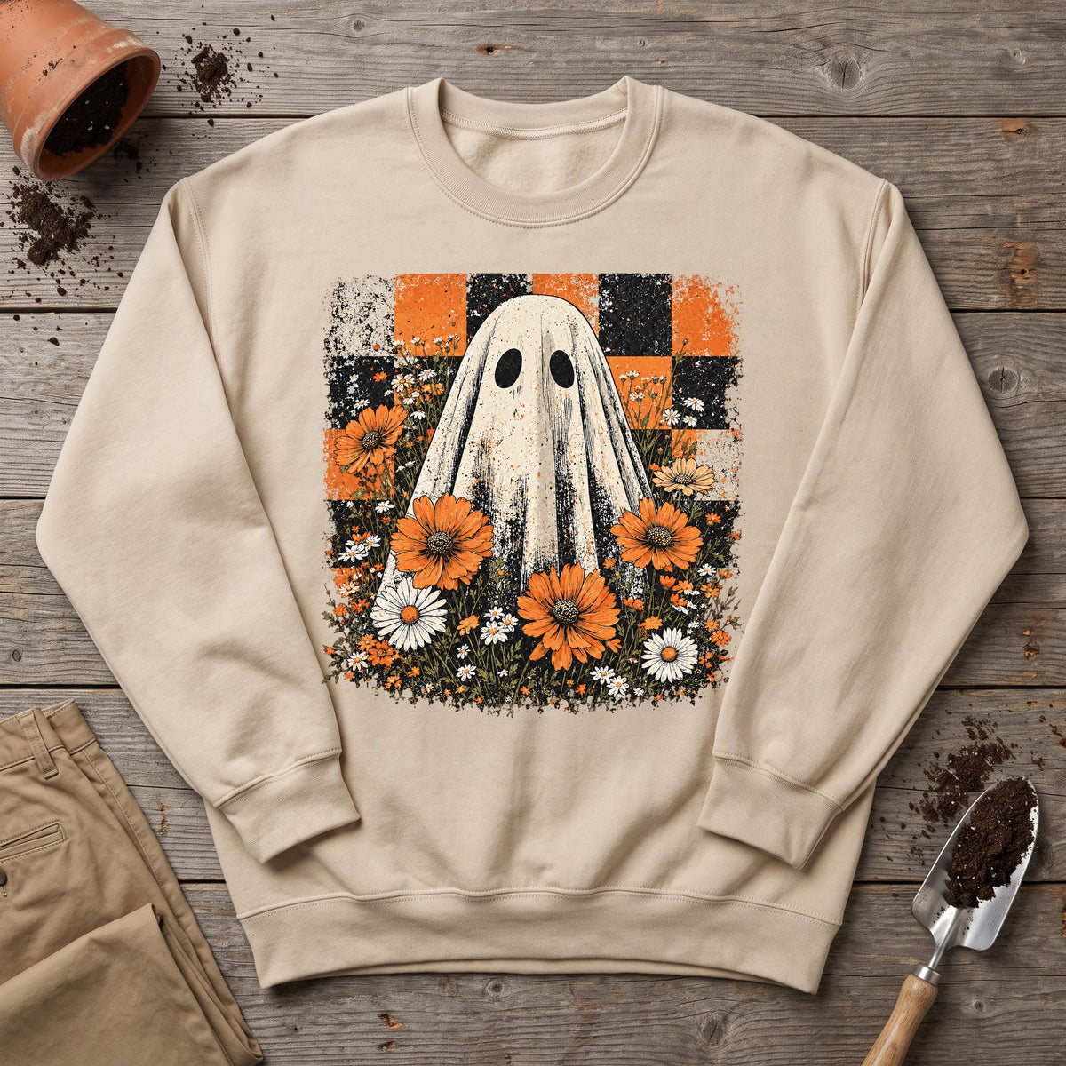 Haunted Flower Garden Sweatshirt