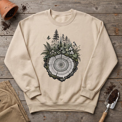 Forest Growth Rings Sweatshirt