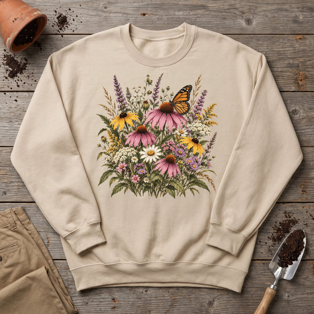 Monarch Meadow Sweatshirt