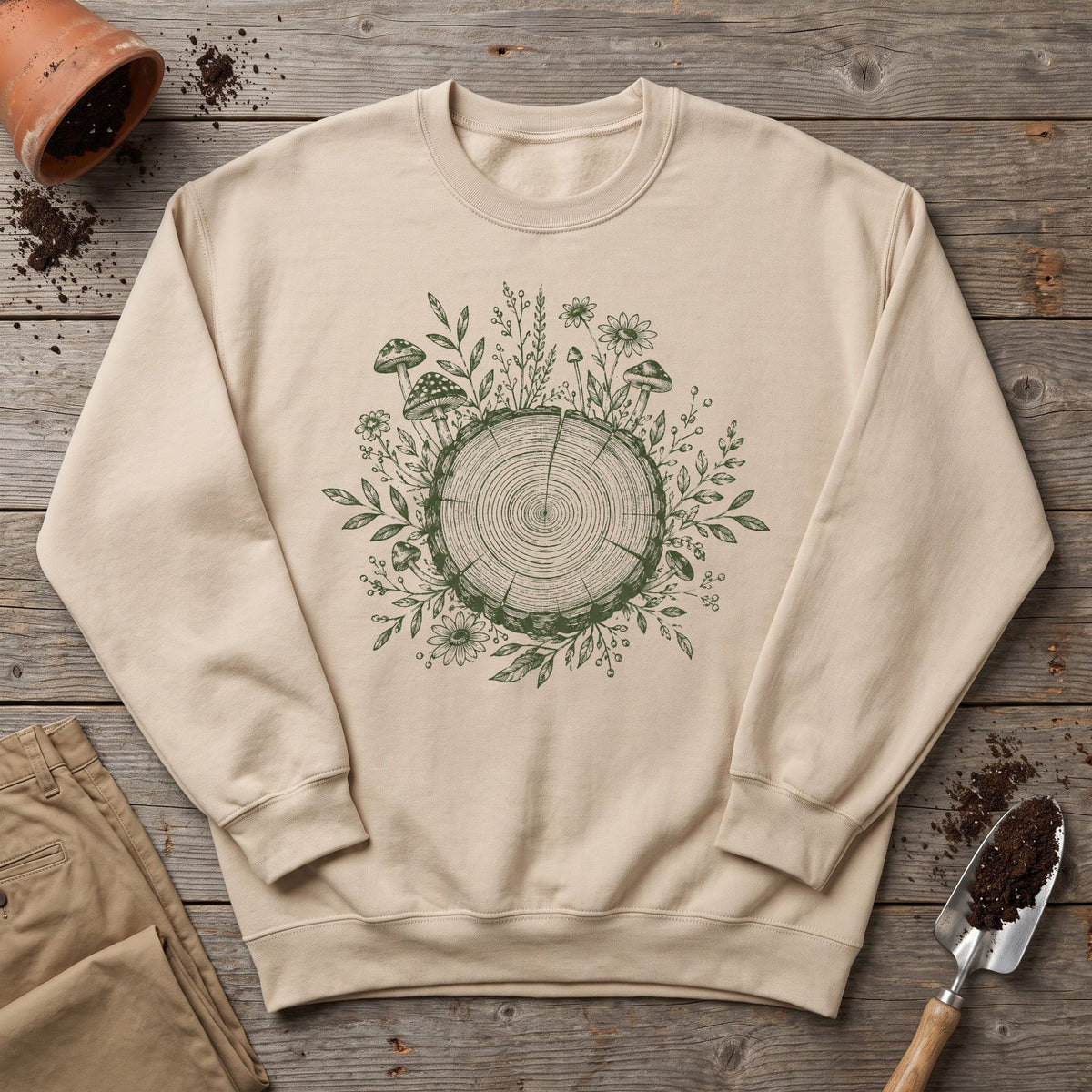 Woodland Botanical Sweatshirt