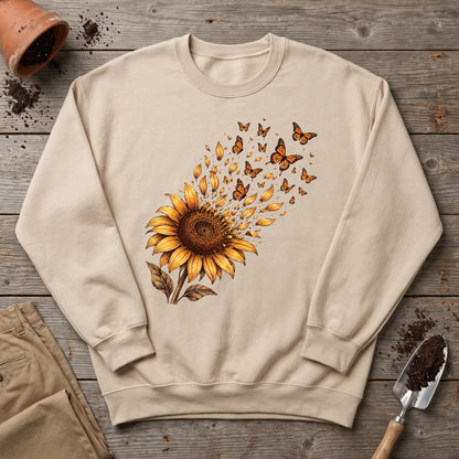 Monarch Sunflower Sweatshirt