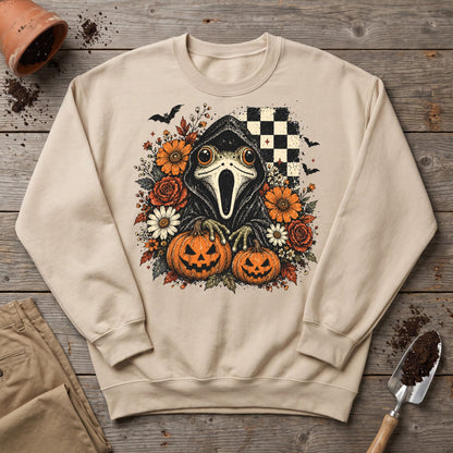 Spooky Frog Patch Sweatshirt