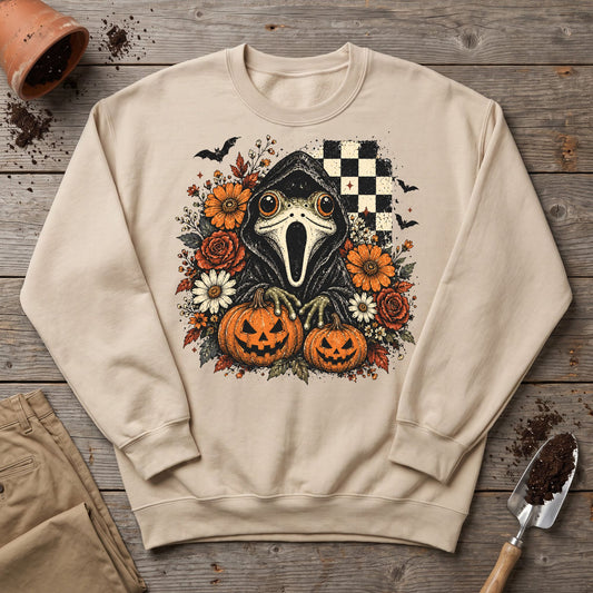 Spooky Frog Patch Sweatshirt