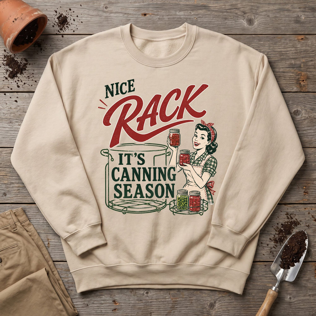 Canning Rack Sweatshirt