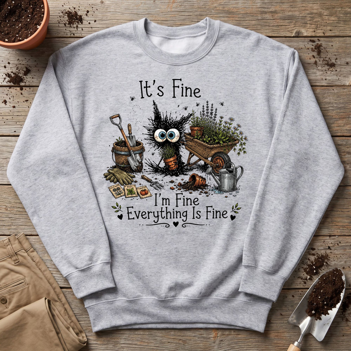 Garden Meltdown Sweatshirt