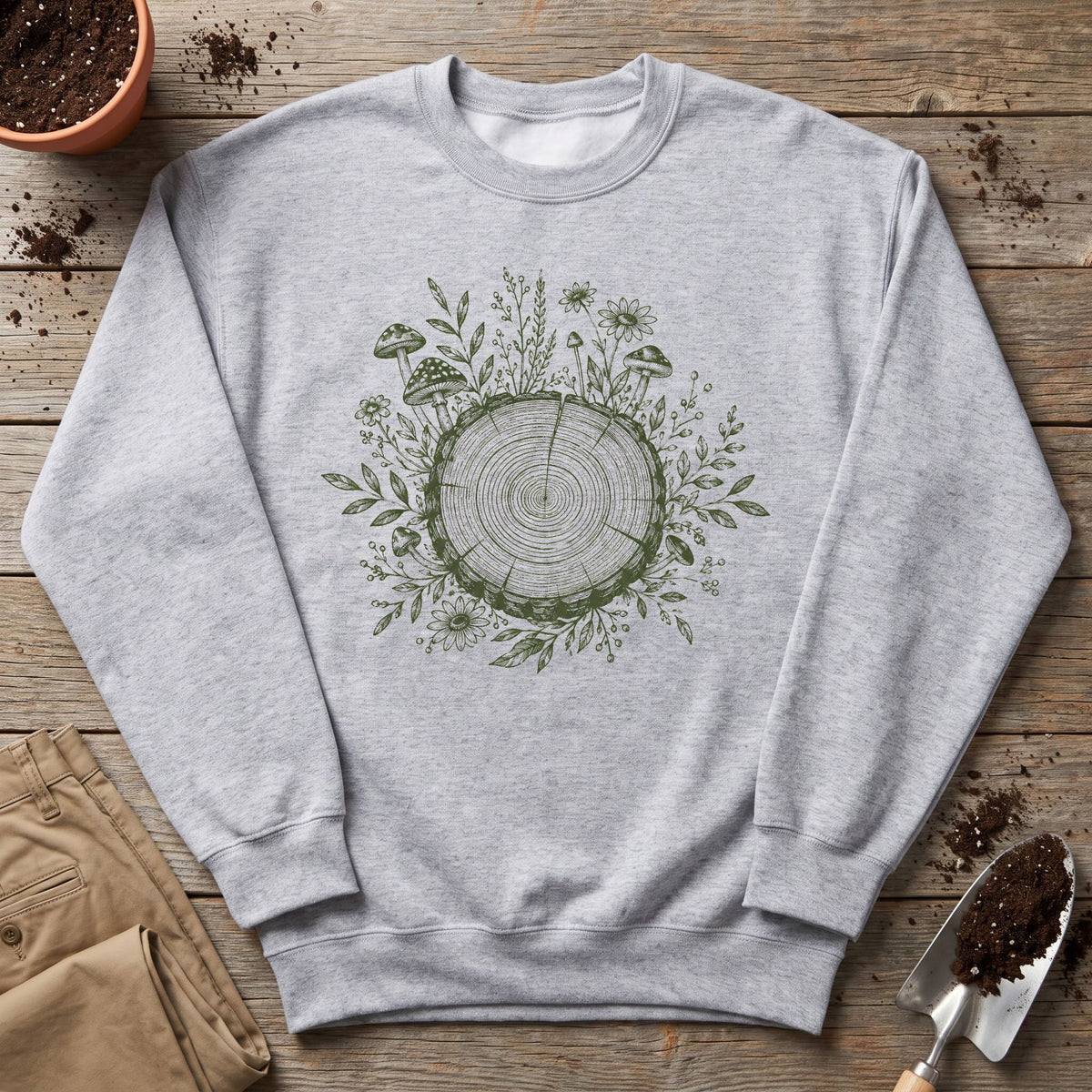 Woodland Botanical Sweatshirt
