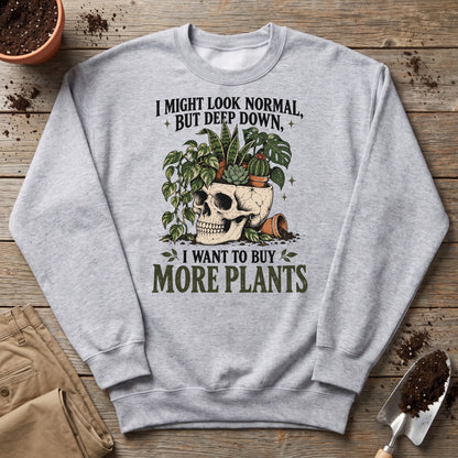 Buy More Plants Sweatshirt
