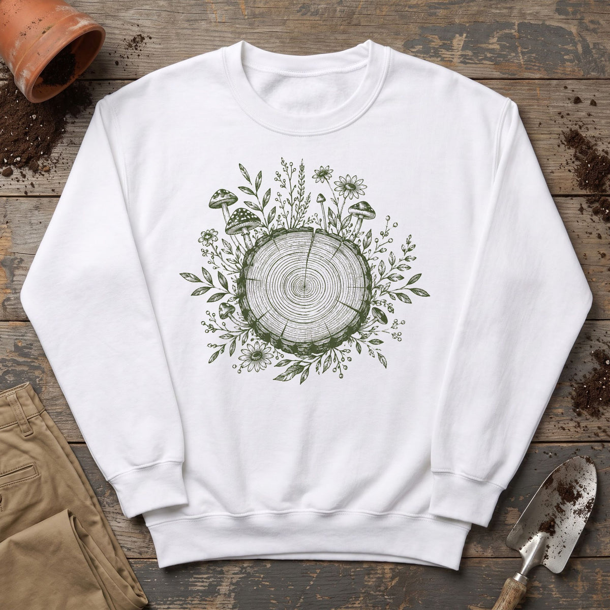 Woodland Botanical Sweatshirt