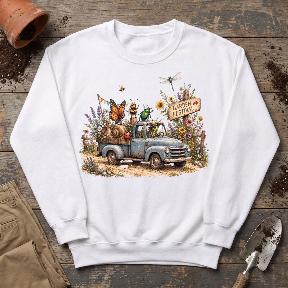 Garden Festival Sweatshirt