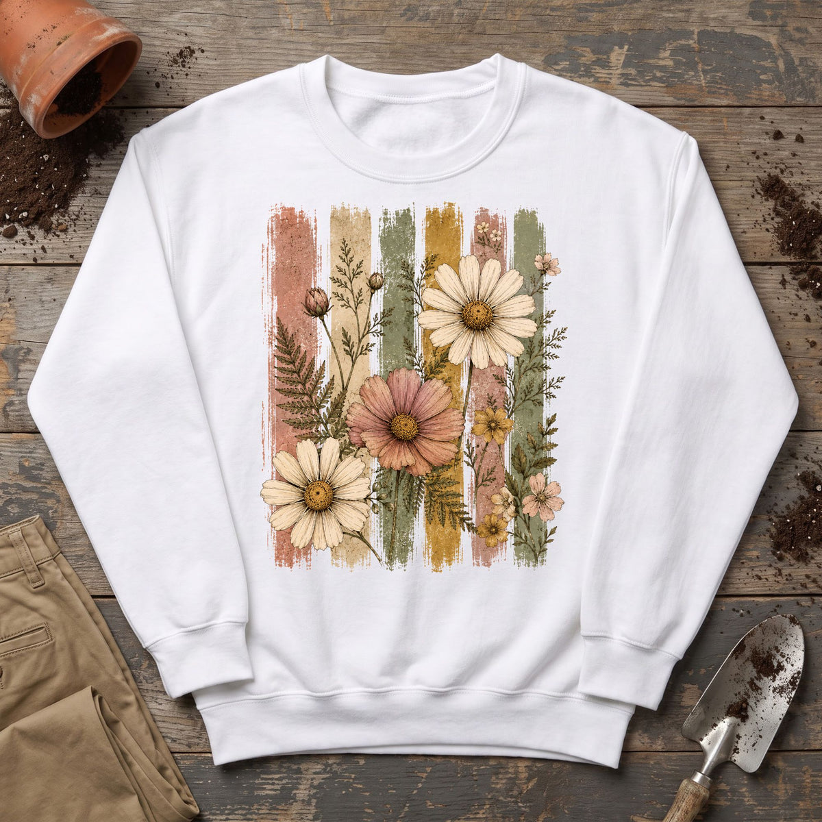 Vintage Wildflowers Sweatshirt