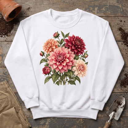 Dahlia Bouquet Sweatshirt