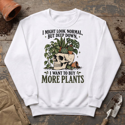 Buy More Plants Sweatshirt