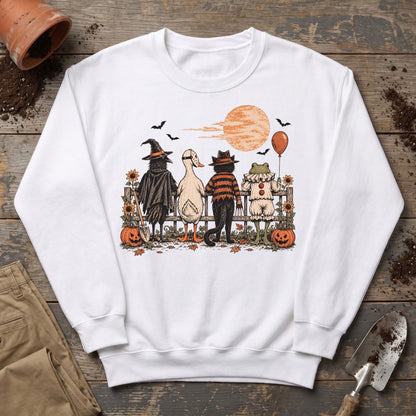 Halloween Garden Crew Sweatshirt